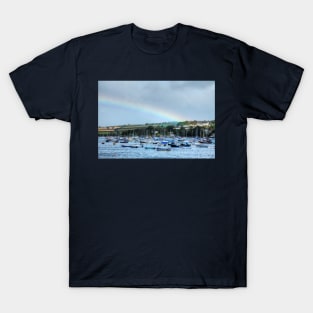 Rainbow Over Falmouth Harbour T-Shirt